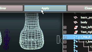 3/11 3D Maya Rigging  Tutorial  Mirror Join