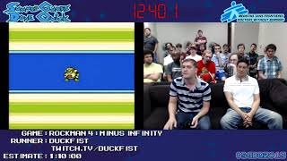 Rockman 4 Minus Infinity (Any%) by Duckfist in 1:00:43 - SGDQ 2013