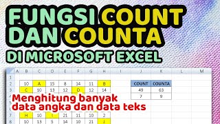 Perbedaan Fungsi COUNT dan COUNTA di Microsoft Excel