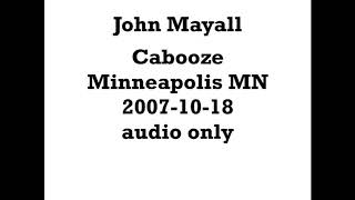 John Mayall 2007-10-18