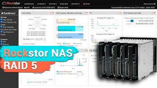 Как восстановить данные с разрушенного RAID массива Rockstor NAS