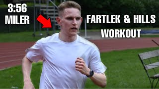 Callum Elson Fartlek Workout + Hills