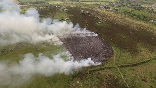 Carn Brea Gorse Fire 2nd June 2016