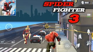 Spider Fighter 3 Iron Man Vs Gangster Gameplay | Spider Fighter 3 (Android / ios)