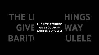 Linkin Park- The Little Things Give You Away( Baritone Ukulele Intro)