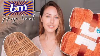 HUGE *NEW IN* B&M HAUL | Homeware & essentials haul