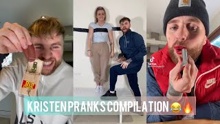 Kristen Hanby Pranks,Challenges Funny Video🔥😂