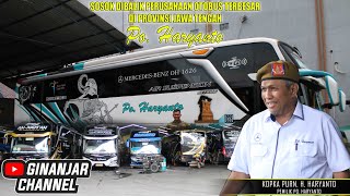 Melihat Lebih DEKAT Garasi Bus Po. Haryanto Kudus