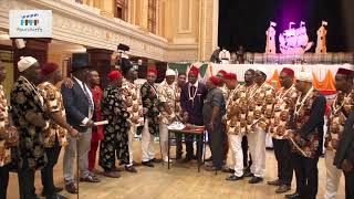 Igbo Iri Ji festival in Cork Ireland, the Finale.