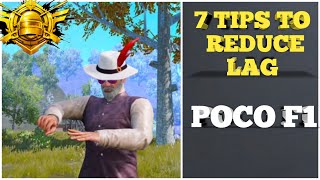 🤩How to reduce lag in pubg mobile | POCO F1