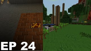 Minecraft :: Feed The Beast :: E24 :: Steve's Treefarm!