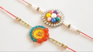 Rakhi making DIY | Rakhi handmade idea | Rakhi making school competition #youtubevideo #rakhi #diy