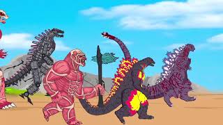 EVOLUÇÃO DO GODZILLA VS ROUND 6 (ÉPICO!!)