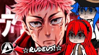 ☆garotas de animes reagindo rap do itadori desabafo(anirap) itadori as Rudeus☆