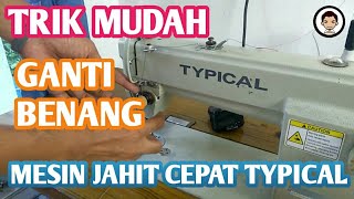 Trik atau Cara Mengganti Benang di mesin jahit dengan mudah