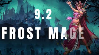 Shadowlands 9.2 Frost Mage BLASTS m+ Gameplay