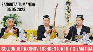 Isoqjon Jo’raxonov Toshkentda Zangiota tumanida to’y xizmatida | Исокжон Журахонов Тошкентда.