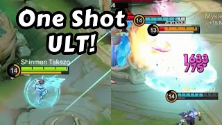 I Tried A One Shot Ult Kimmy Build In Mid | Mobile Legends Shinmen Takezo