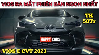 ✅ Ra mắt Toyota Vios 1.5E CVT 2023 form mới| Tiết kiệm 50 triệu, phiên ngon nhất trong tầm giá