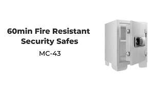 60min Fire Resistant Security Safes MC-43-from Weierxin Safes Manufacturer