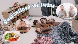 Chill + Quarantined Day in my Life | Quarantined w/ TWINS