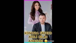 XONANDA FARXOD 3 YIL YASHAB XOTINI BILAN AJRASHDI