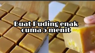 Buat Puding Super enak cuma 5 menit