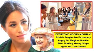 British People Are Extremely Angry On Meghan Markle After Making Wrong Step Again for The Queen!