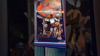 Tesla dancing robot slays #tesla