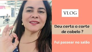 My vlog, porque fui ao salão cortar as pontas dos meus cabelos