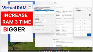 Windows 11- How to Increase Virtual RAM | Convert your Ram just Tripple (2022-2023)