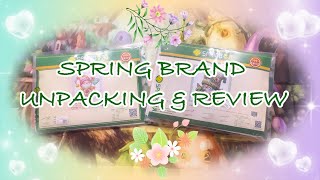 SPRING Brand Dwarves #unboxing #review #stampedcrossstitch