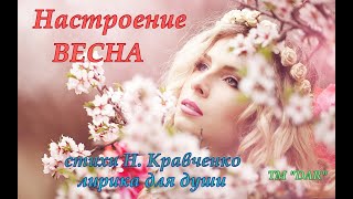 Настроение Весна. стихи Н. Кравченко. Лирика для души и сердца