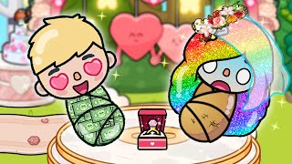 Rich Boy Crush Poor Girl! | Toca Life Story |Toca Boca