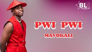 Mavokali - Pwi Pwi (Lyrics Video) Moyo tu ukikuona yani pwi pwi pwi kabisa napona yani pwi pwi pwi