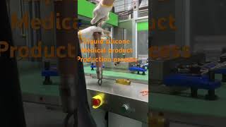 Liquid silicone medical product production process #silicone #factory #manufacturing