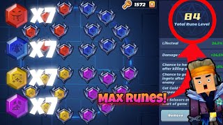 How to get max runes in blockman go bedwars!! 2023 New trick 😱💯