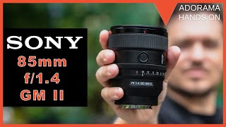 Sony FE 85mm F1.4 GM II | Hands on with Sal D'Alia