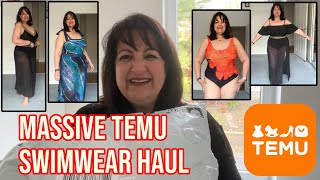 Temu Swimwear Haul - Not To Be Missed - I’m trying on lots of Plus Size bathers / swimwear ❤️