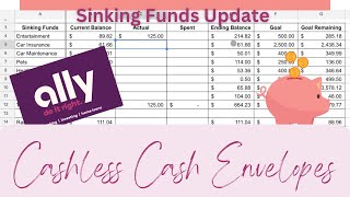 BUDGET WITH ME: Cashless Cash Envelope Stuffing | March Budget 2024 | #sinkingfunds Updates