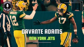 REACCIÓN | Davante Adams se reúne con Aaron Rodgers en New York.