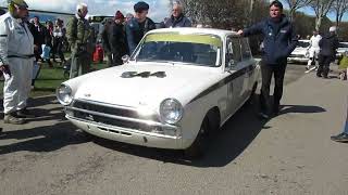 Ford Lotus Cortina Mk1's, Jim Clark Trophy, 80th Members' Meeting, Goodwood Motor Circuit