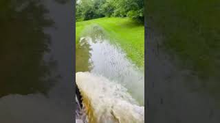 Polaris Ranger in a foot of water!