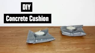 DIY Concrete Cushion