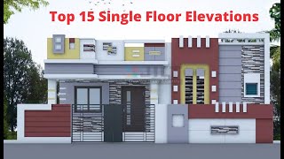 Top 15 Modren Front Elevations For Single Floor| Beautiful Designs | House New Models for 2020