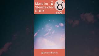 Mond im Sternzeichen Stier #Astrologie #Mond #Zitat