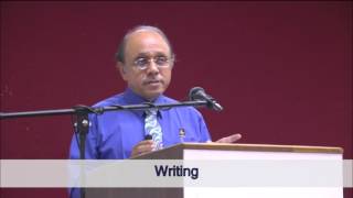 Public speaking by Prof  K  Ramnarayan