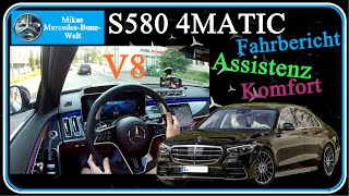 Wie fährt sich der S580? | V8; Komfort; Assistenz | S-Klasse | Mikas Mercedes-Benz-Welt