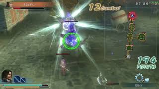 Dynasty warriors StrikeForce: Xiahou Dun Sample combo