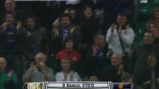 Serie A: Inter 3-0 Livorno Eto'o's Second Goal (2-0)